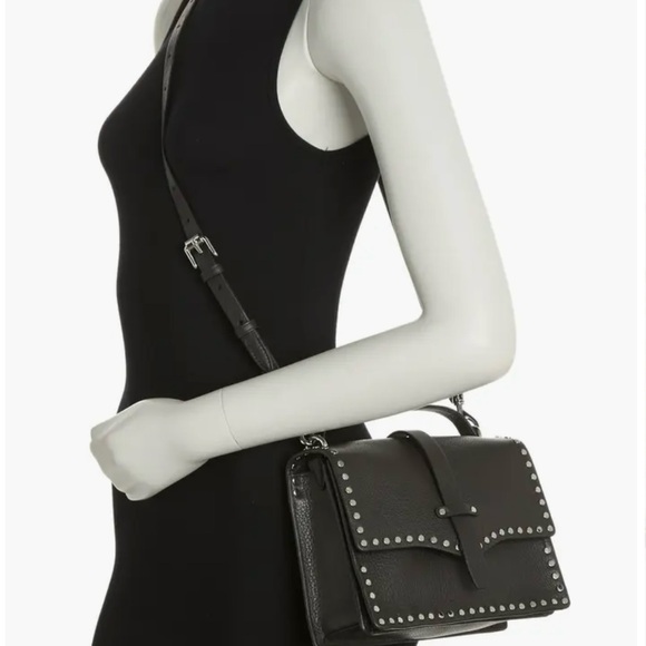 Rebecca Minkoff Black and Silver Crossbody Bag - Picture 7 of 7